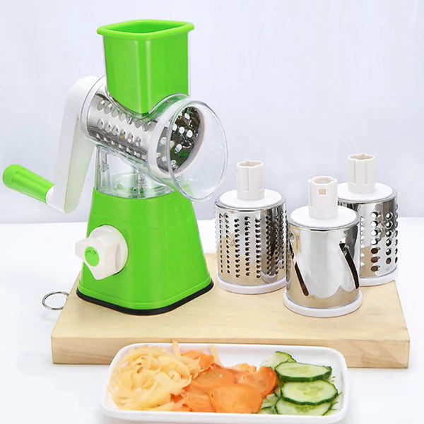 3-in-1 Veggie Prep Master: Slice, Shred, Cut with Ease