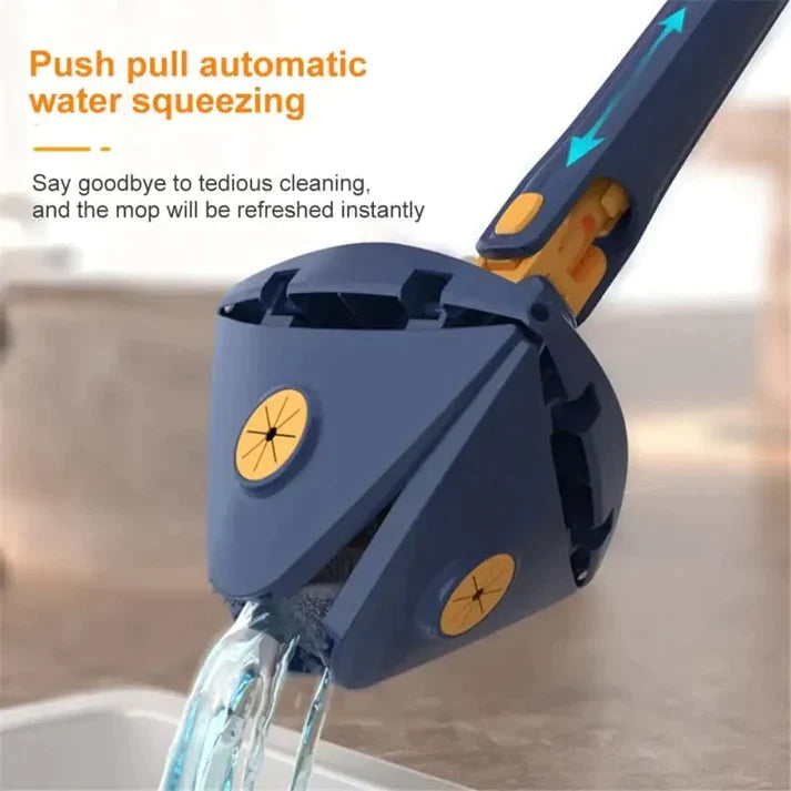 Triangular cleaning adjustable MOP