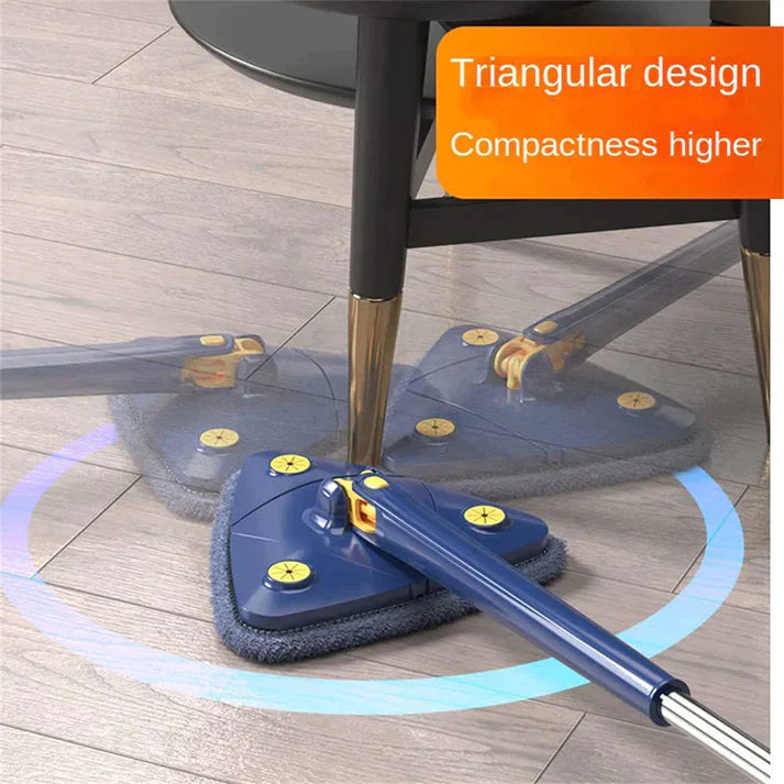 Triangular cleaning adjustable MOP